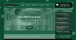 Desktop Screenshot of moldstoppersonline.com